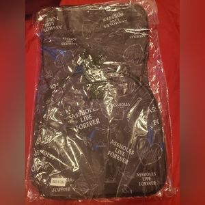 Assholes live forever duffel bag